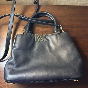 Michael Kors black crossbody shoulder bag